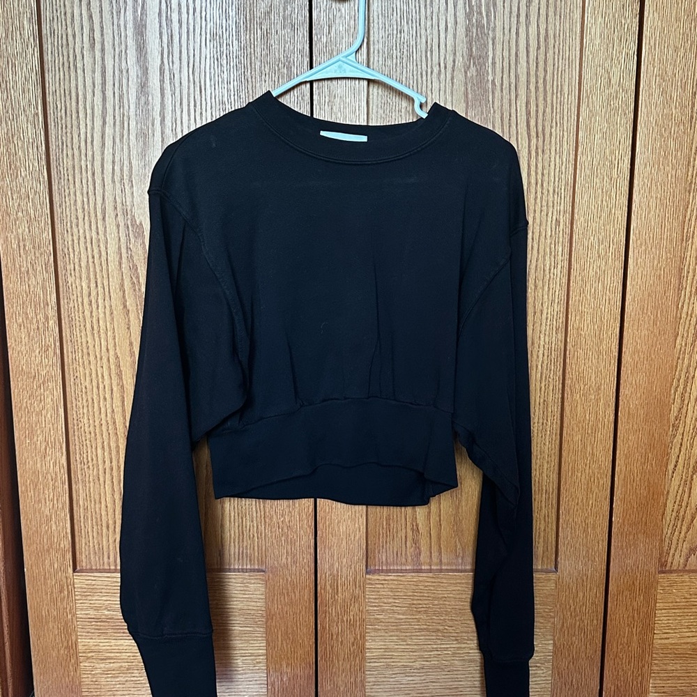 Black Women's Crop Top
